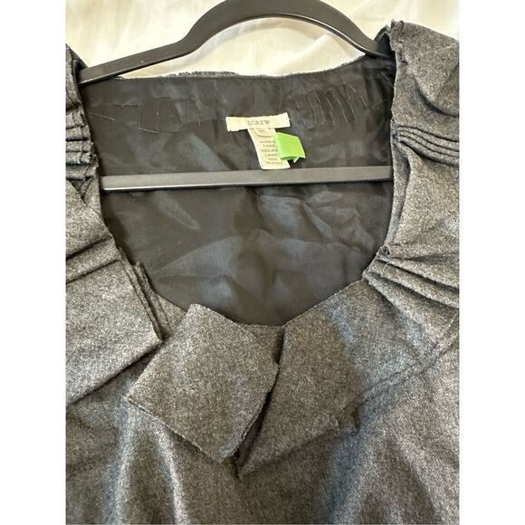 J.Crew Ribbon Ravine Wool Dress wool Size 10 - Picture 4 of 8